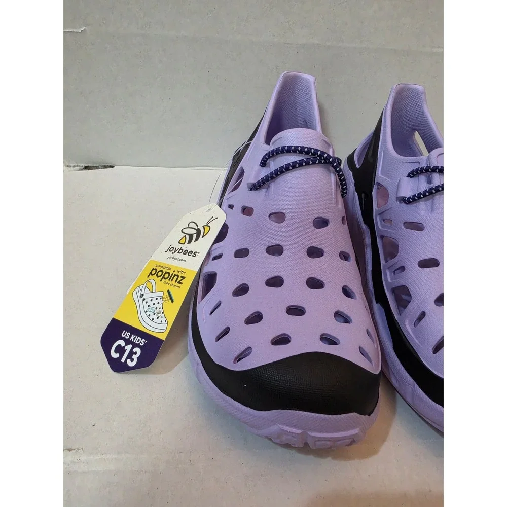 BNWT Joybees Kids Trekking Shoe Pastel Lilac/Enchantment Water Clog Size 13